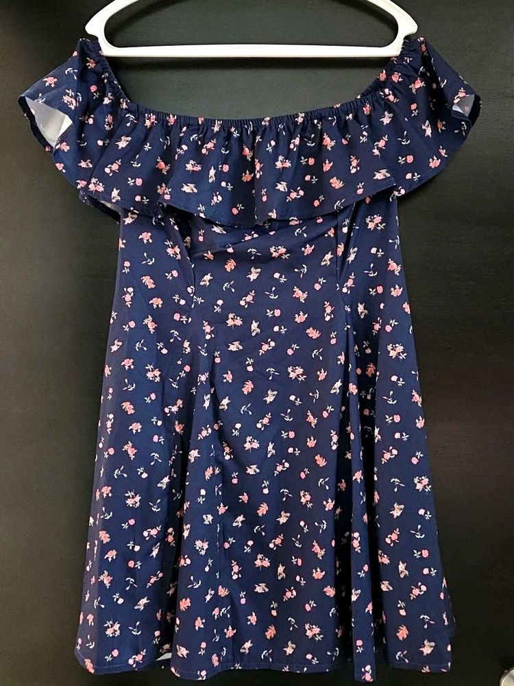 Floral Off-Shoulder Dress