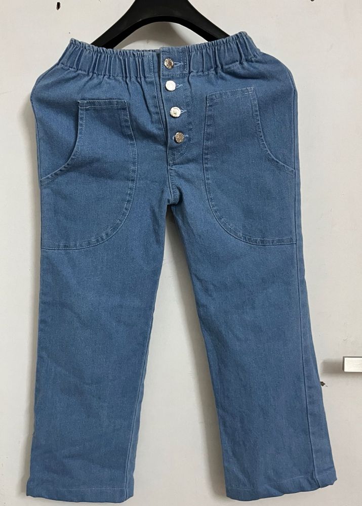 Girls Denim Pants