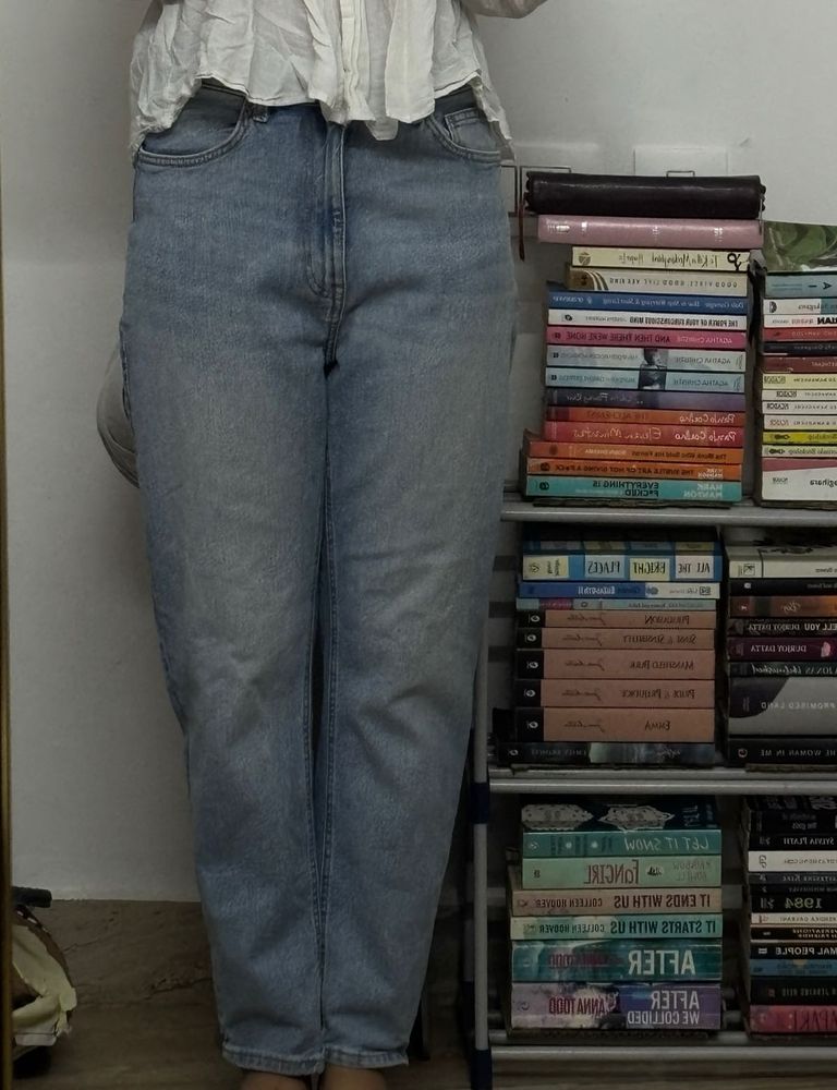 H&amp;m Light Wash Denim Jeans