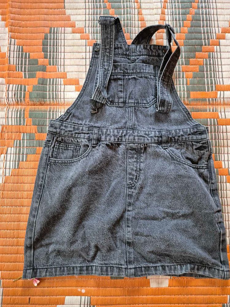 Black Denim Dress 👗