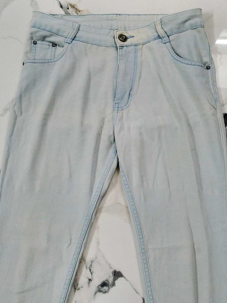 Light Wash Denim Jeans
