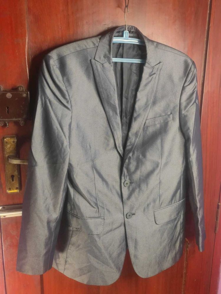 Peter England Stylish Gray Blazer