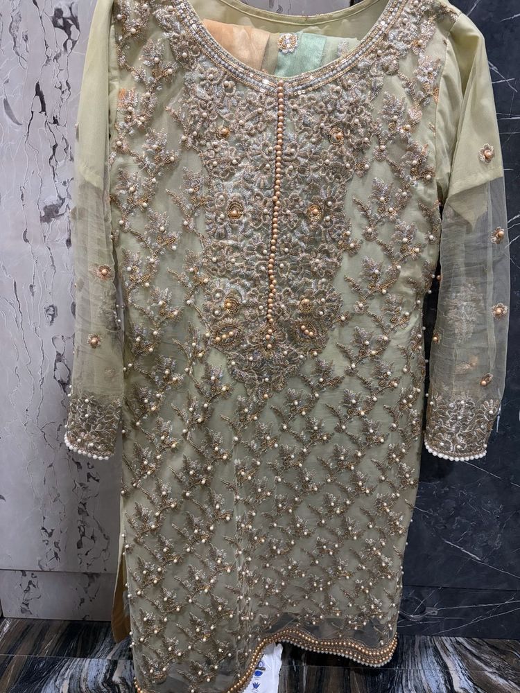 Elegant Embroidered Kurta