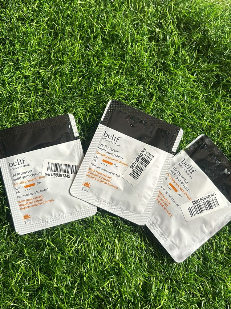 BELIF UV PROTECTOR MULTI SUN SCREEN SACHET 3