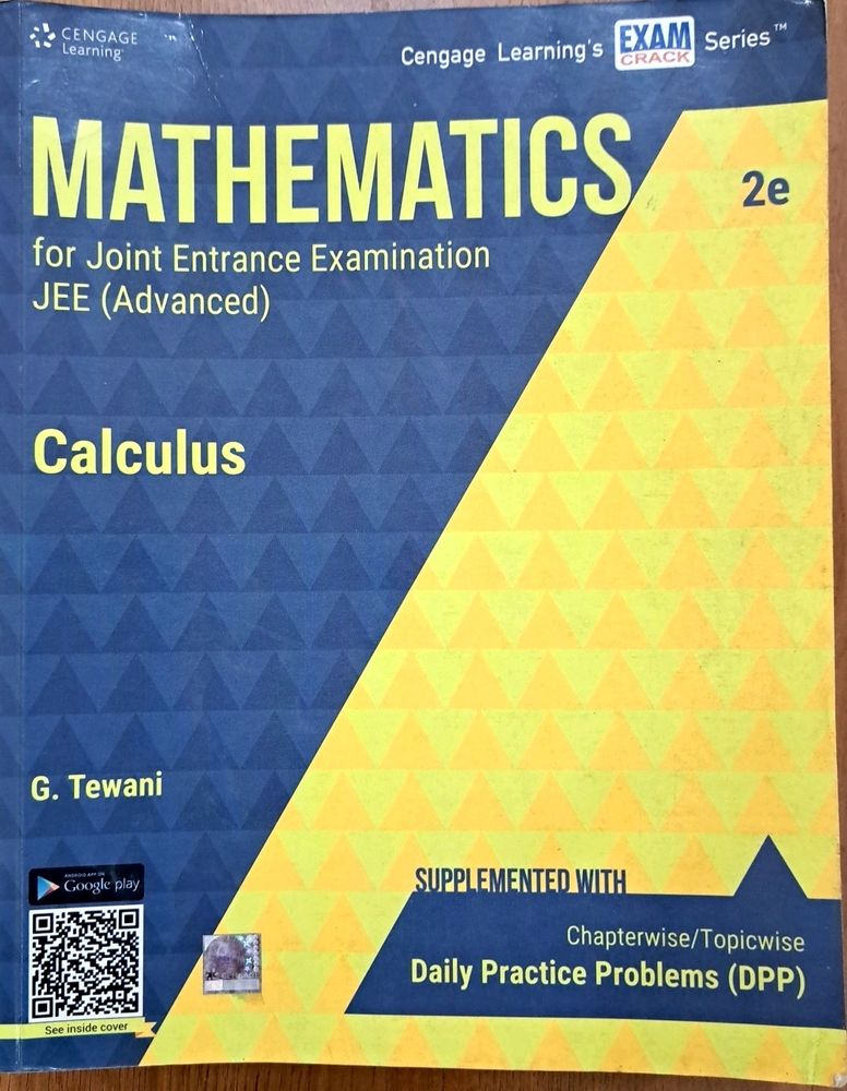Cengage Mathematics Calculus IIT JEE Advance Book