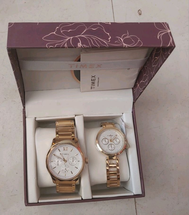 New Timex couple Watches TW00PR277