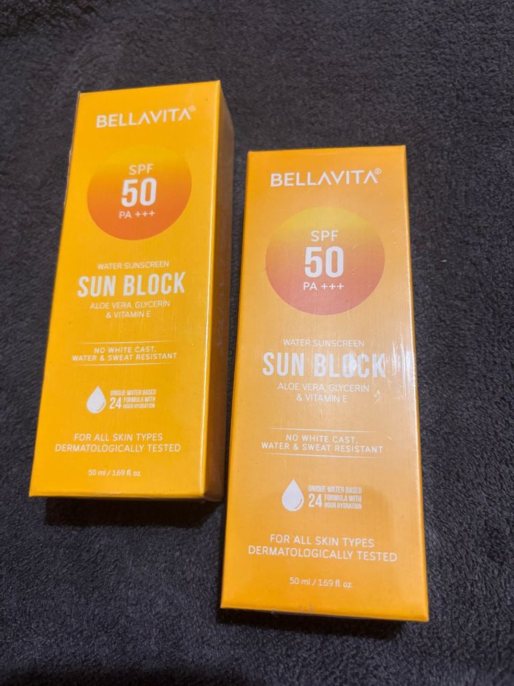 Bellavita SPF 50 PA+++ Sunscreen - Sealed Pack