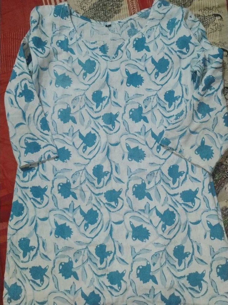 Floral Print Kurti