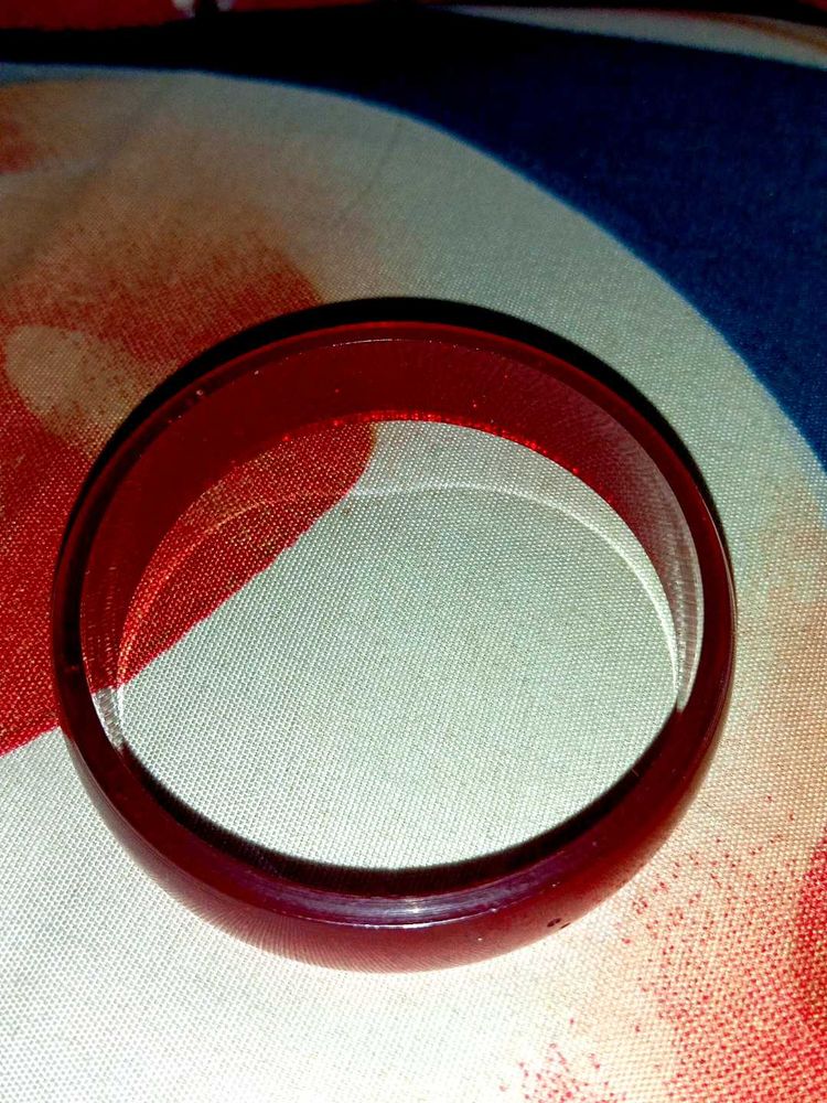 Red Bangle Bracelet