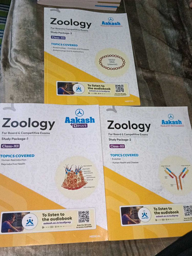 Zoology Aakash Study Package