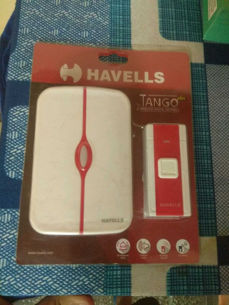Havells Tango Plus Wireless Digital Doorbell