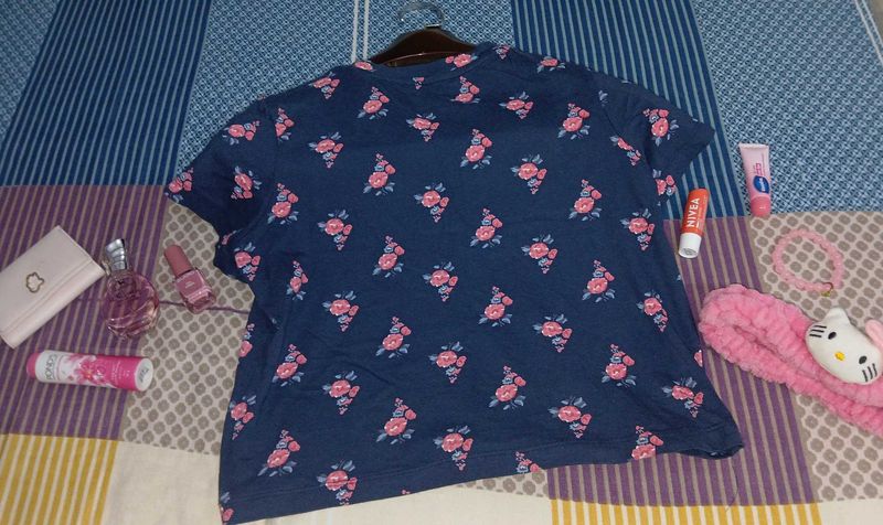 Floral Print Tee