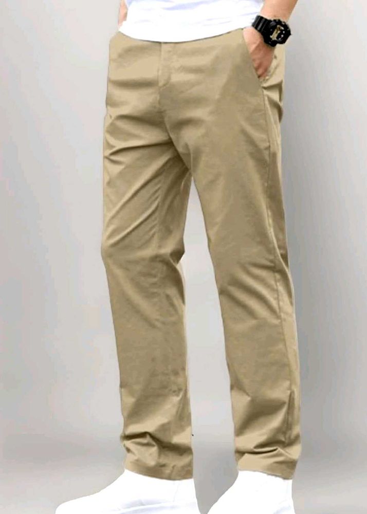 Khaki Casual Pants