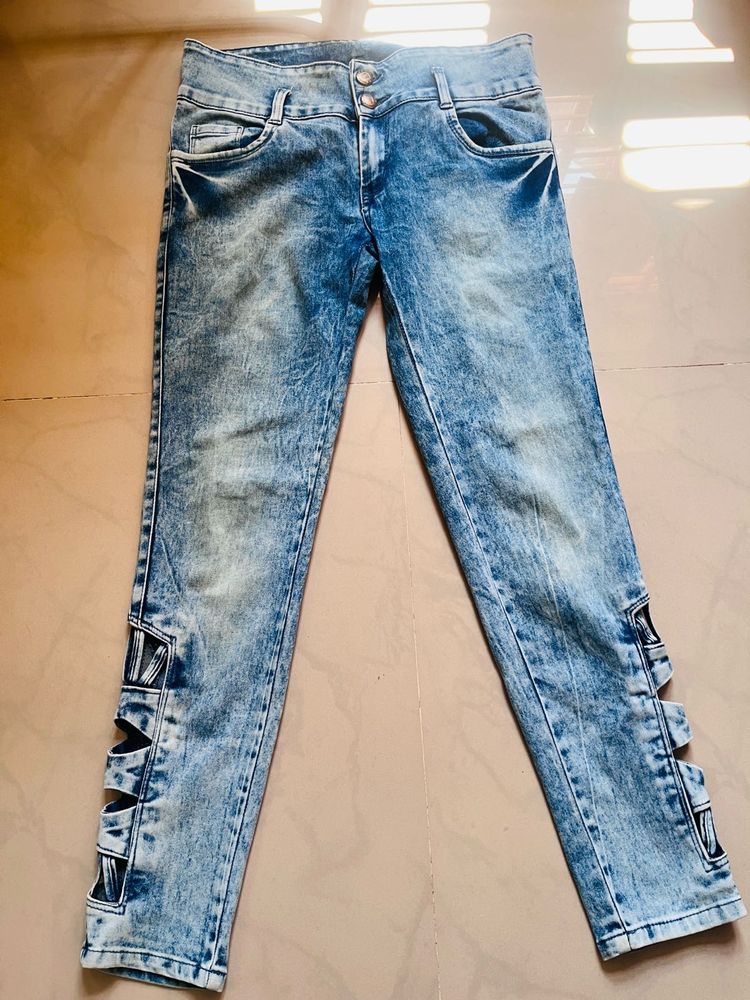 Stylish Distressed Jeans