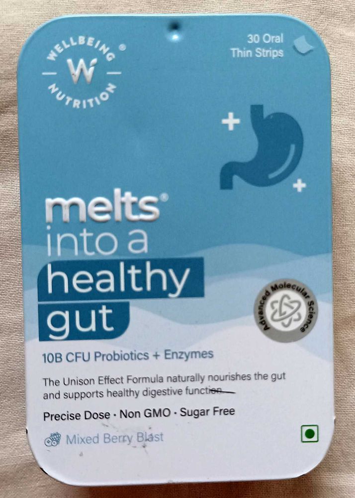 Wellbeing Nutrition Gut Health Strips