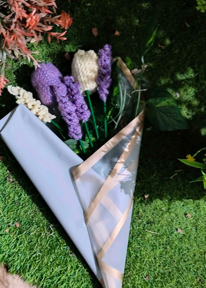 Tulip With Lavender Bouquet