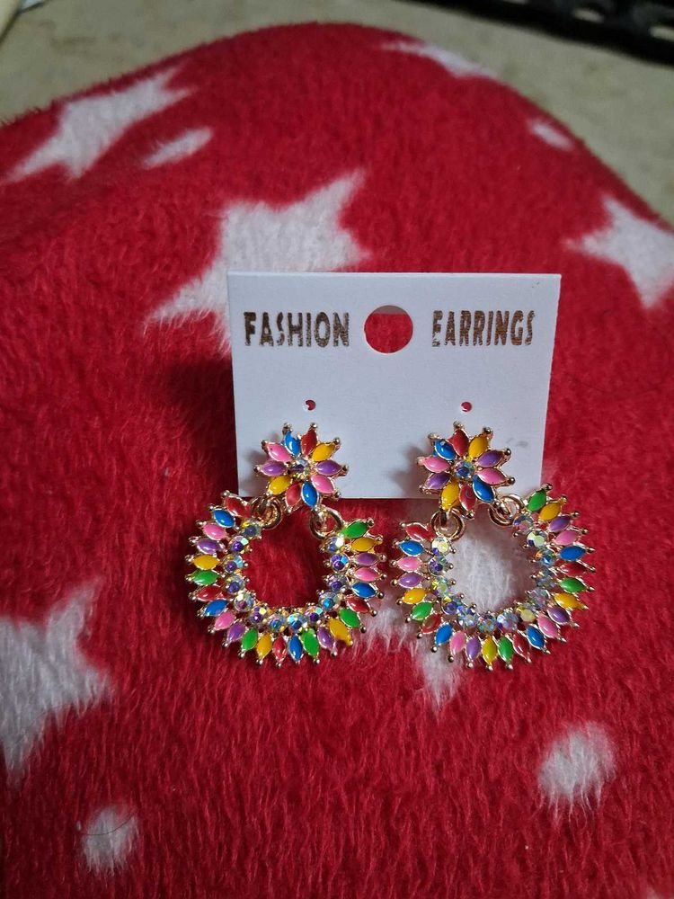 Colorful Fashion Earrings