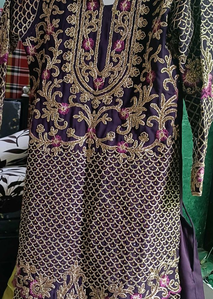 Elegant Embroidered Kurta Set
