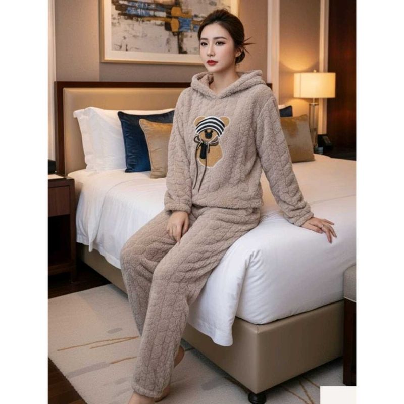 Cute Bear Lounge Set, More Colours Are Avl.