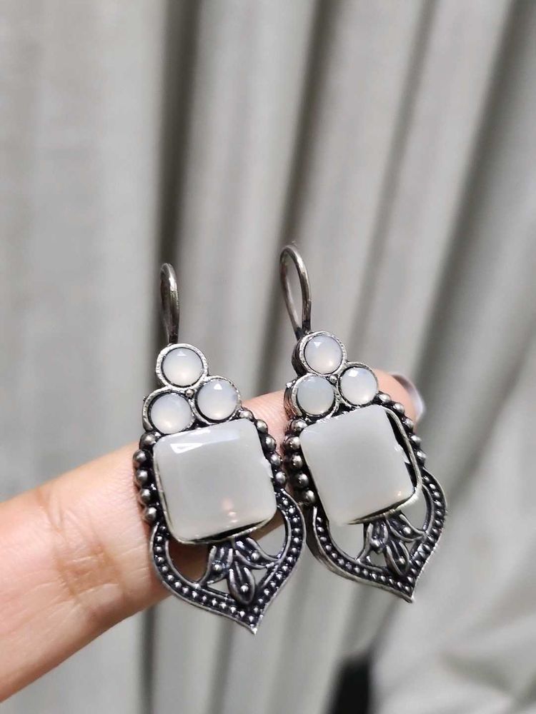 Oxidized Trendy Earrings