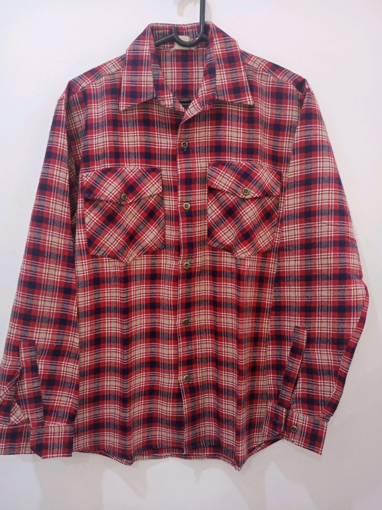 Thick Fabric Shirt For Winters