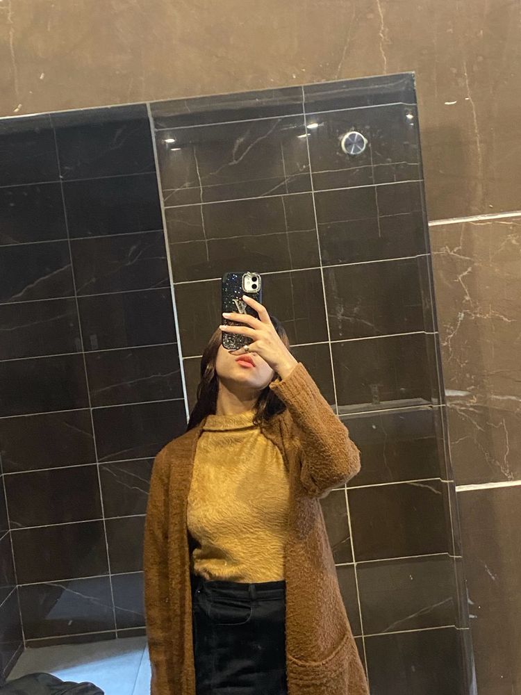 🏷️📌Brown Fur Sweater‼️