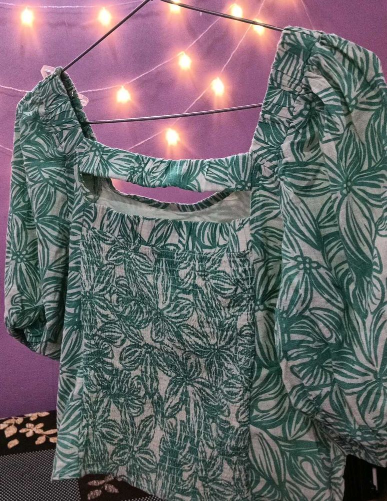 Floral Print Top