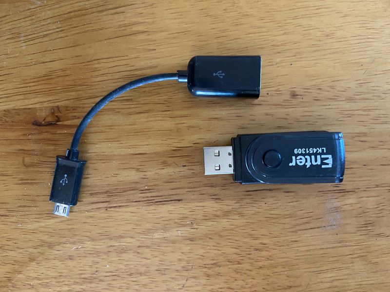 Combo 2 Way LAN, OTG Cable , Multiple Card Reader