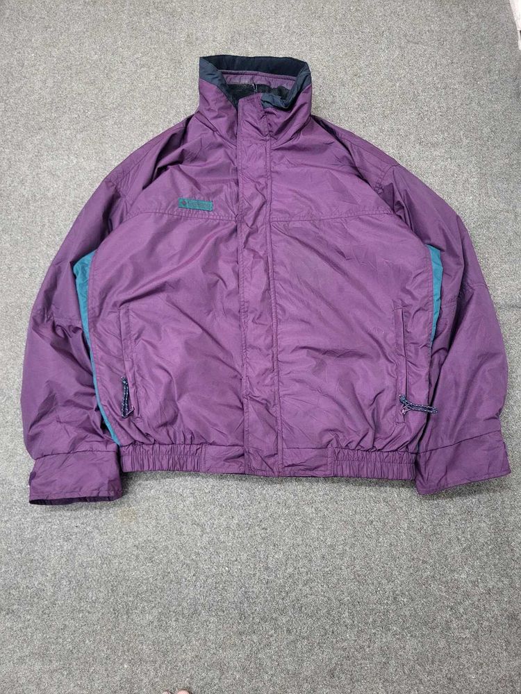 Columbia Purple Jacket with Fleece