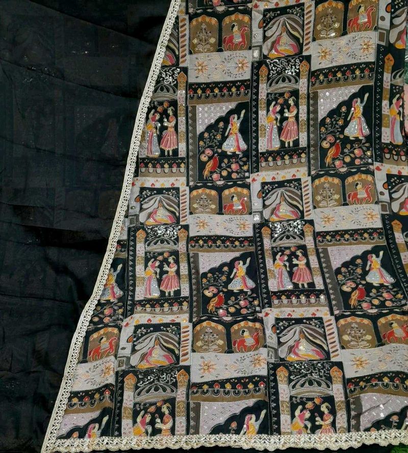 Elegant Printed Saree