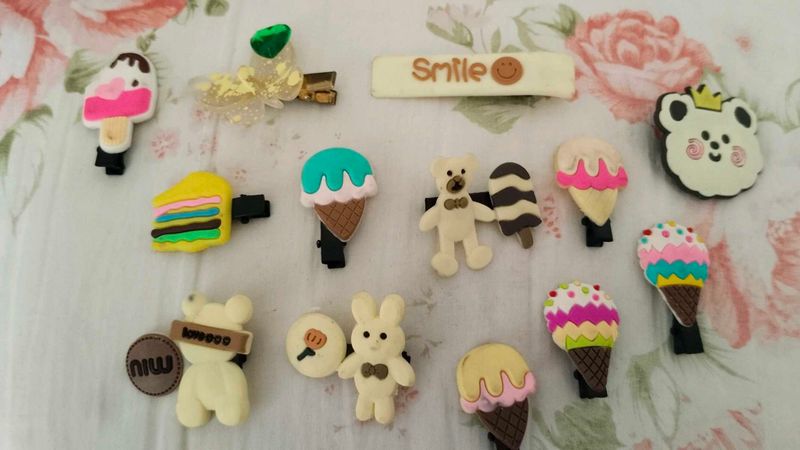 Cute Hair Clips - Assorted Designs
