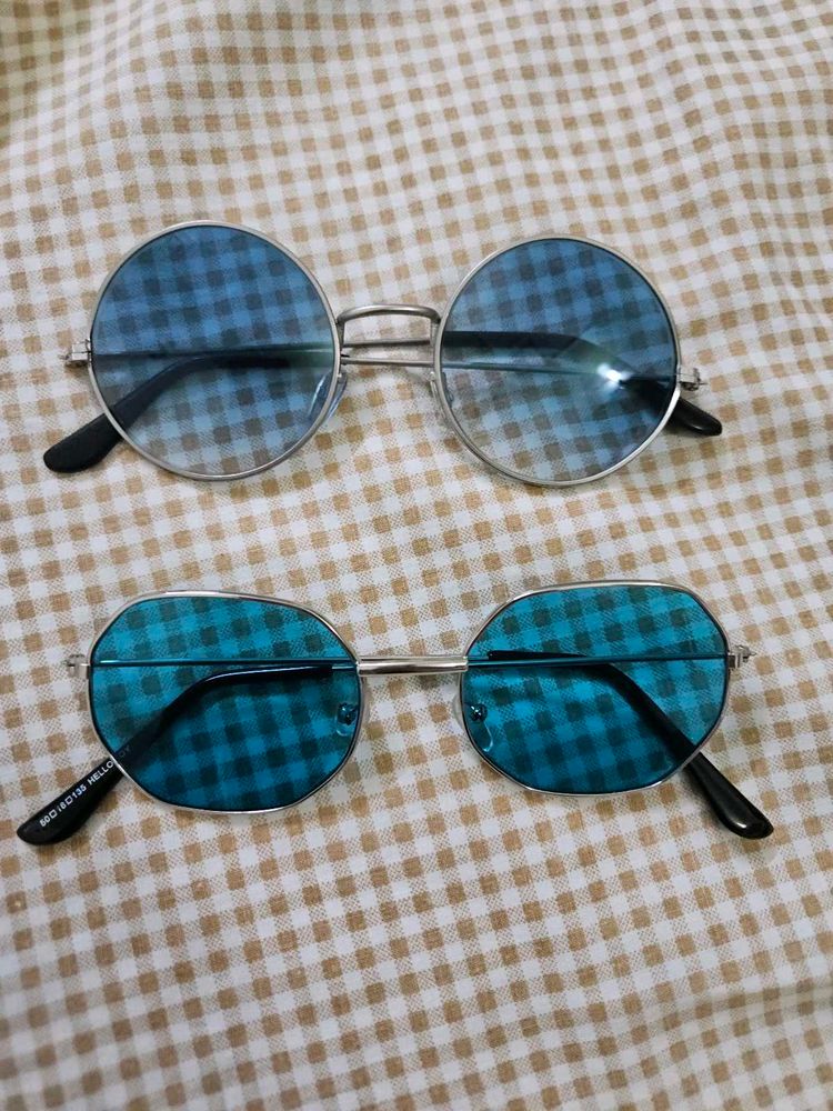 Blue Tinted Sunglasses