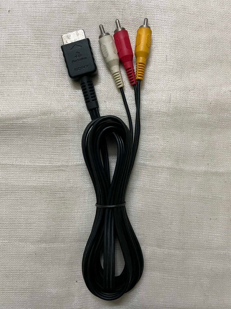 Original PlayStation AV Cable For PS PS2 PS3