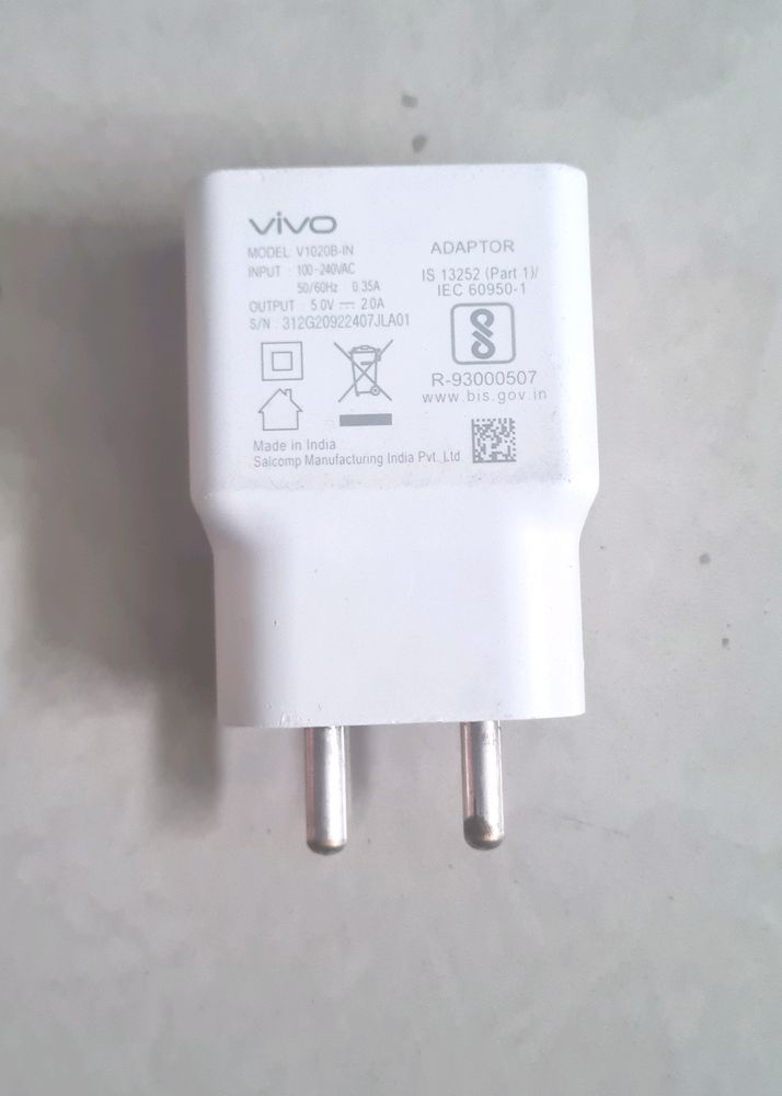 Original Vivo 10w Adaptor