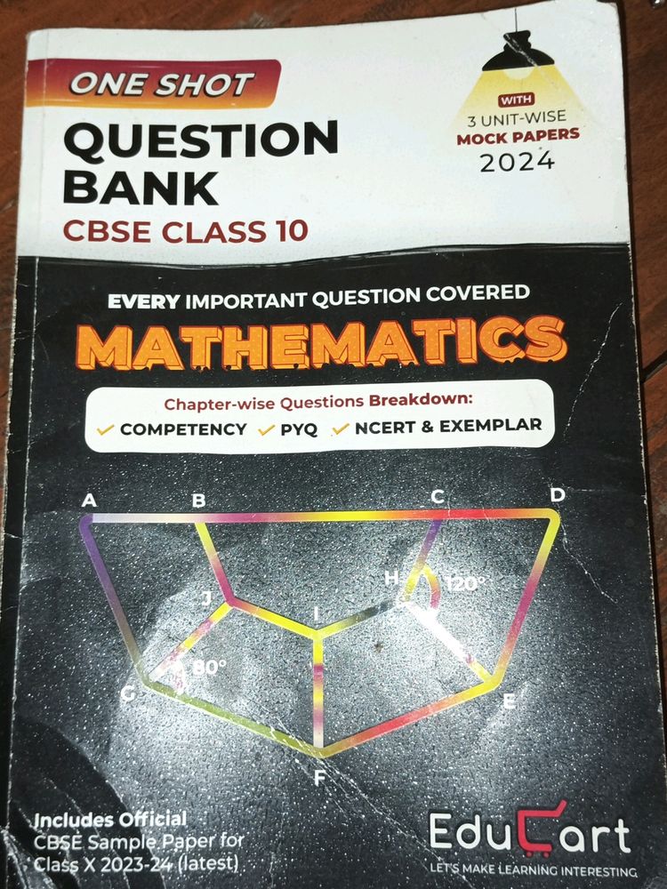 Educart Maths Book Class 10 2023 24