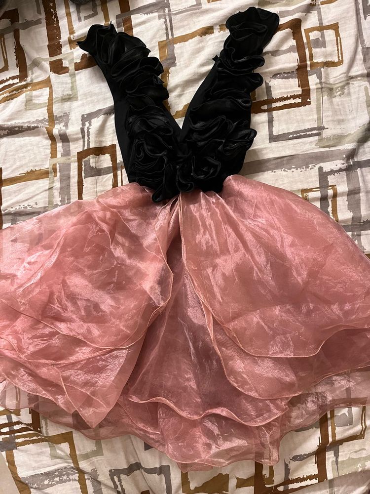 Mini Pink Party Dress