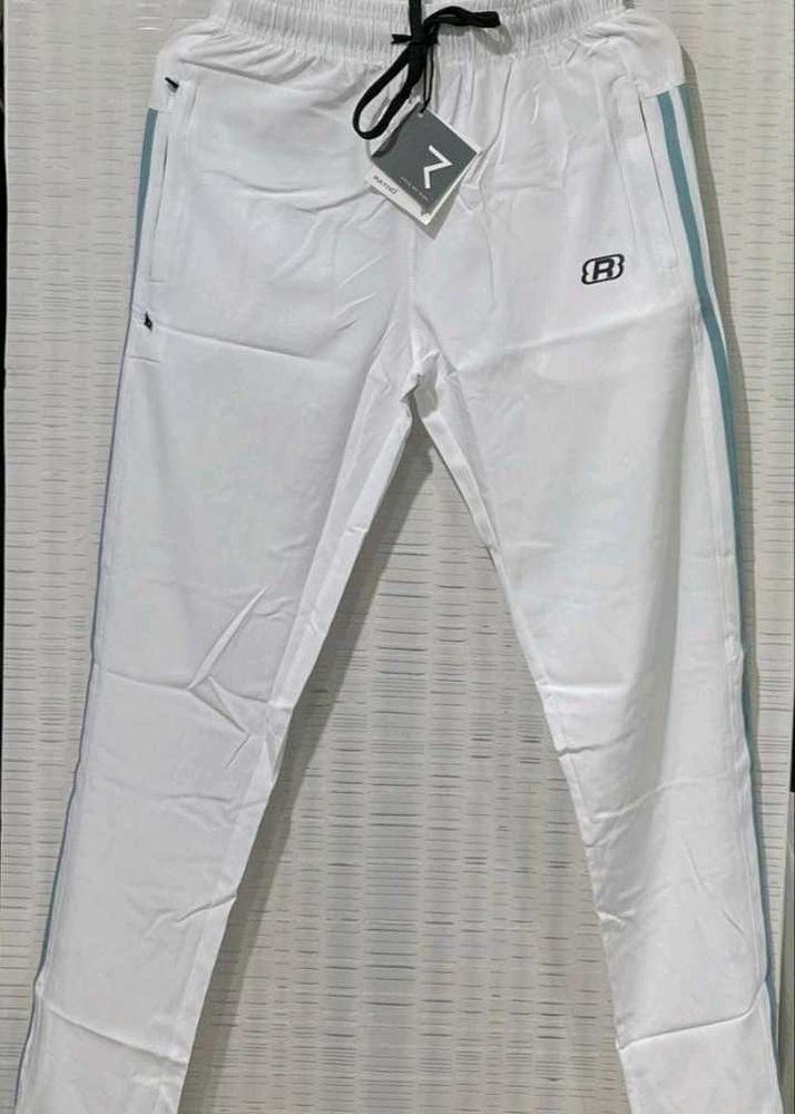 White Activewear Pants