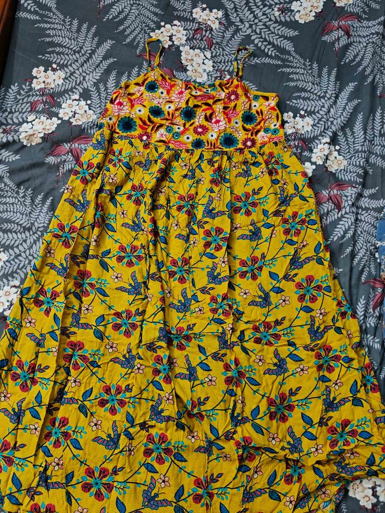 Floral Sundress-L Size