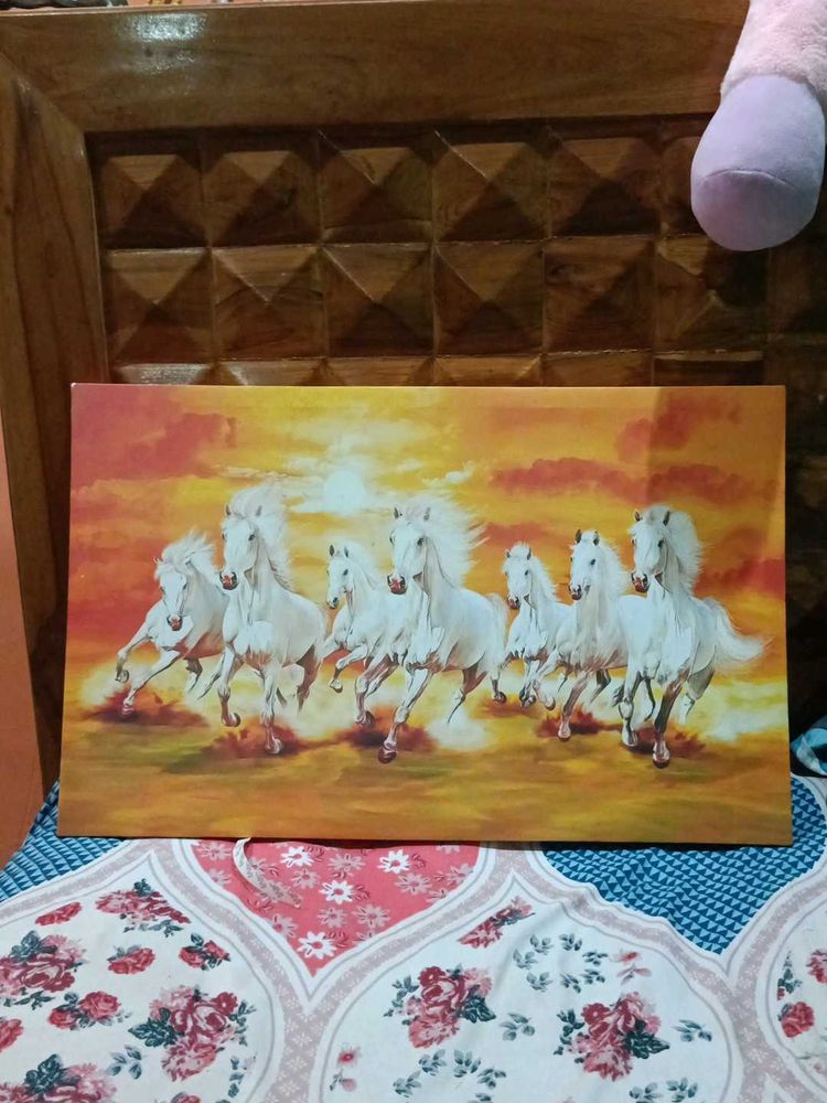 Livin&#39;luxe 7 Running Horses modern art painting Pr