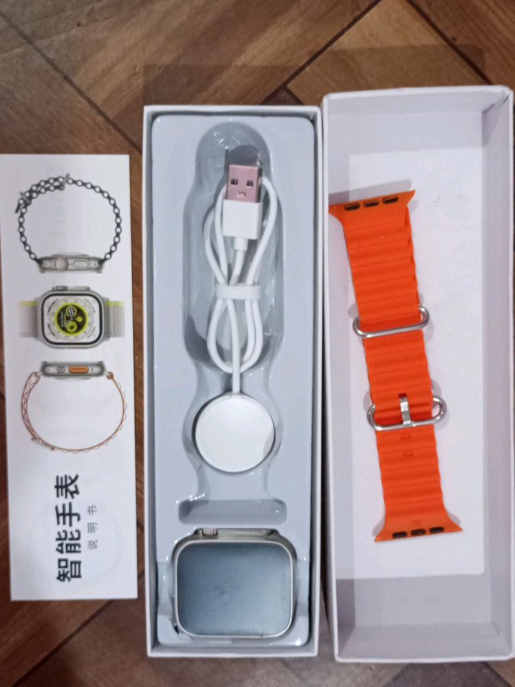 T800 ULTRA SMART WATCH WIRELESS CHARGING