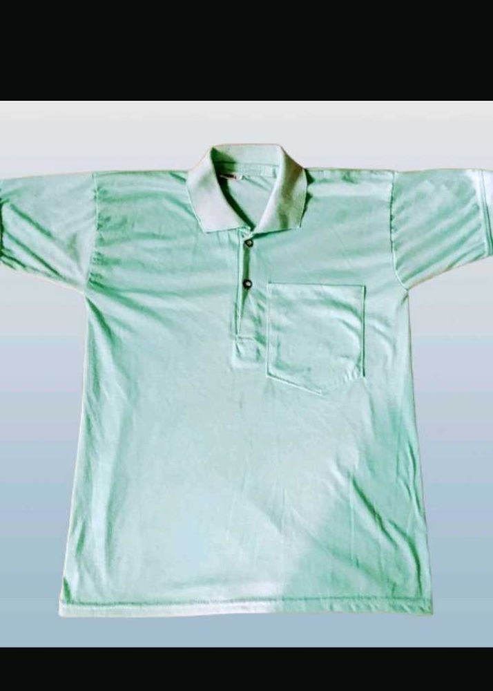 Vintage Pastel Green Polo Shirt