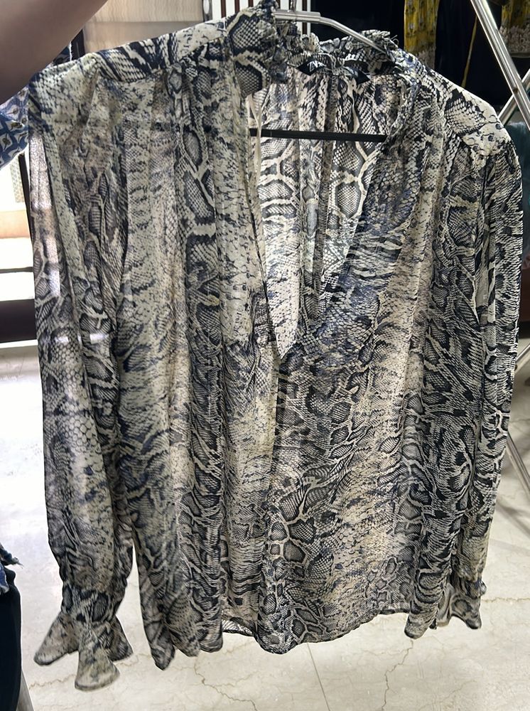 Animal Print Shirt