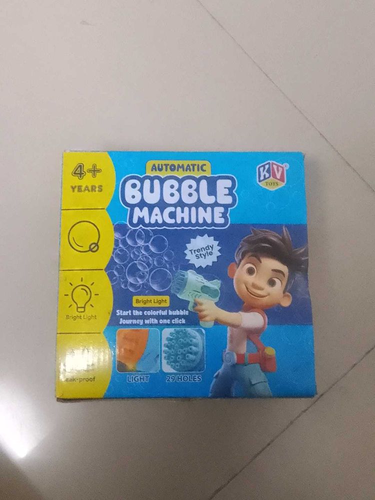 Automatic Bubble Machine - Fun Toy!