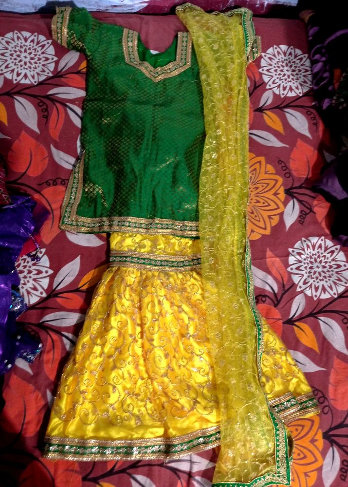 Haldi/ Sachak/Festivals Special Yellow Sharara Set