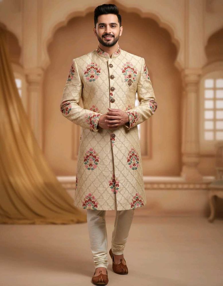 Embroidered Sherwani