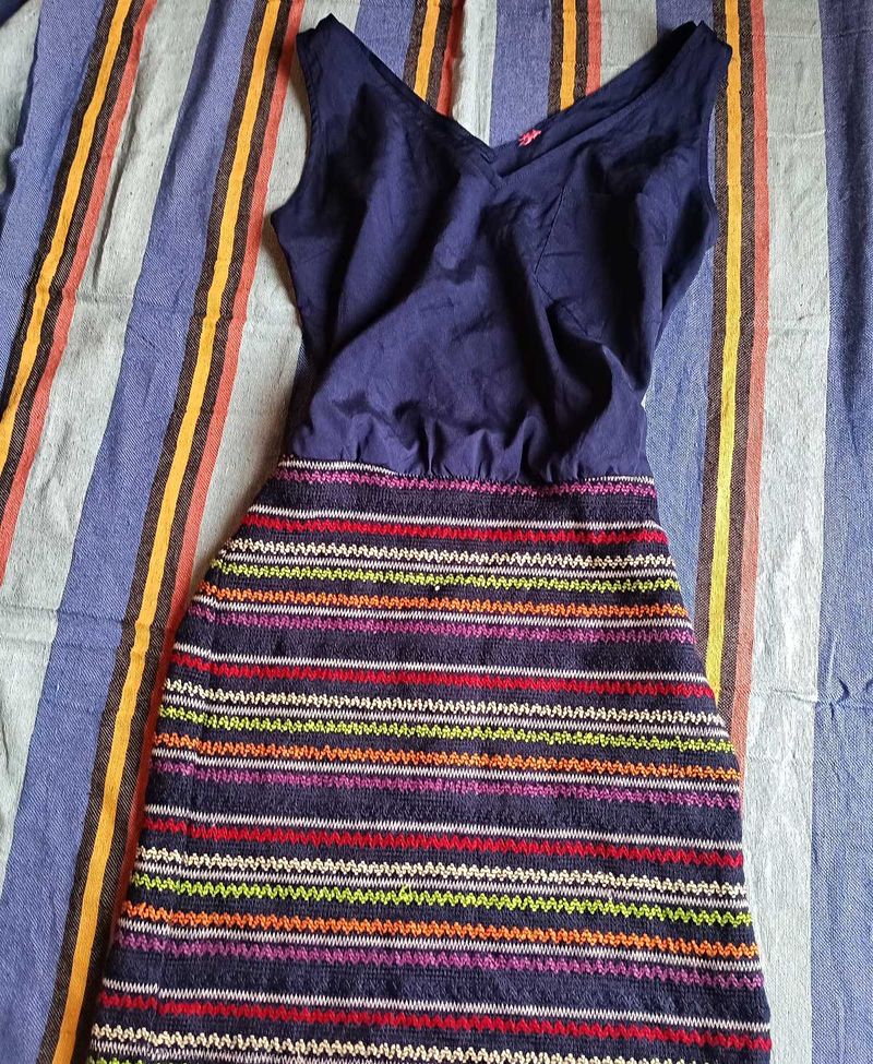 Chic Striped Dress  buy2 get 2 free