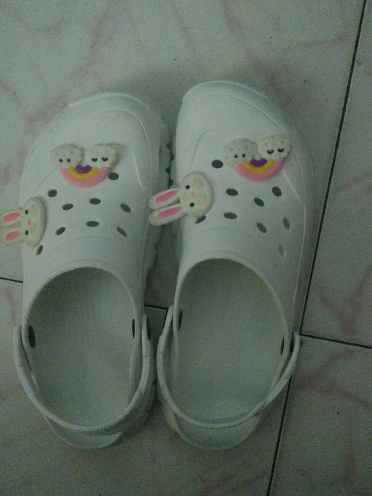 Cute White Clogs