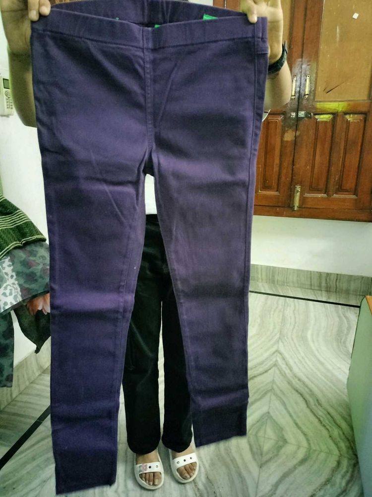 Purple Jeggings