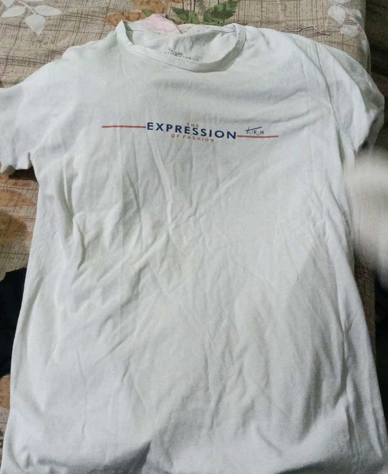 White Colour T-shirt