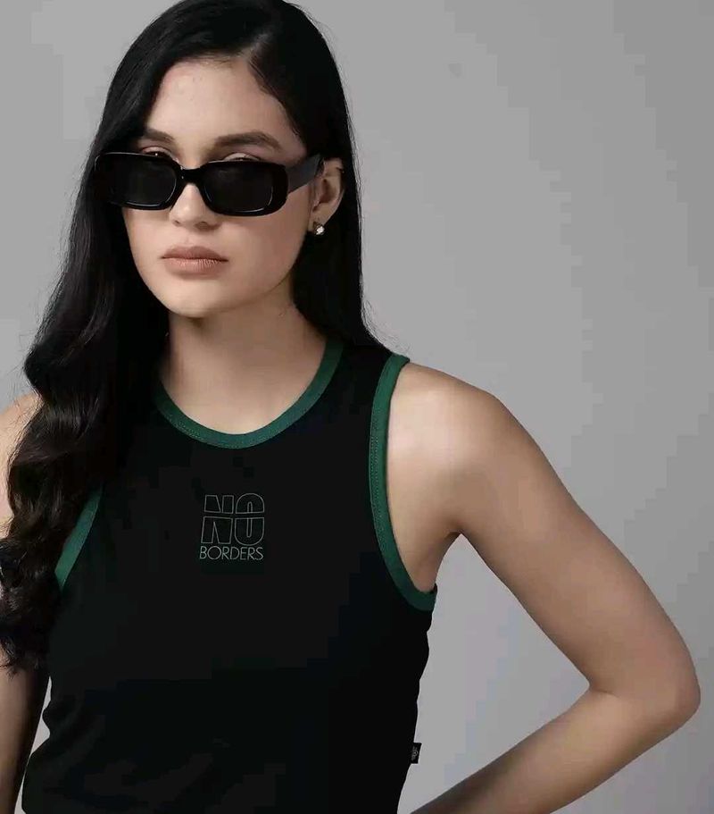 Roadster Lifestyle Co. Sleeveless Fitted Tshirt